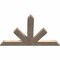Ekena Millwork Saratoga Smooth Timber Gable Bracket, Douglas Fir, 36"W x 24"H x 1 1/2"D x 3 1/2"F, 16/12 Pitch GBW036X24X0204SAR00SDF - alternate 4